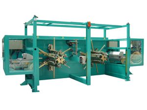 hose coiler / pressure pipe / automatic / for extrusion lines