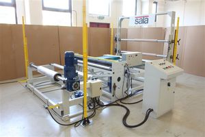 film rewinder-winder / motorized / roller