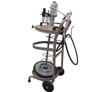 grease pump / pneumatic / self-priming / mobile