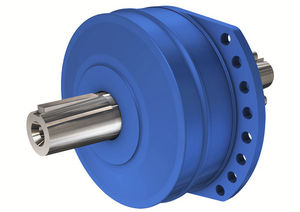 rotary vane hydraulic motor / dual-shaft