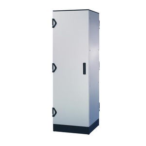 electric cabinet / free-standing / hinged door / metal
