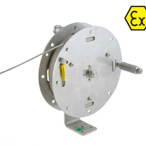 grounding reel / manual / explosion-proof