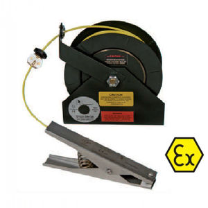 grounding reel / self-retracting / explosion-proof