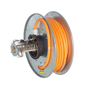 cable reel / self-retracting / fixed / open
