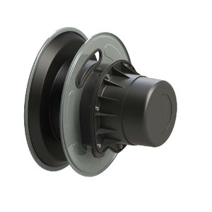 cable reel / self-retracting / fixed / swiveling