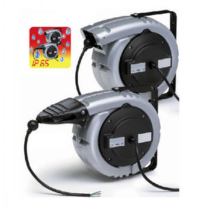 cable reel / self-retracting / fixed / swiveling