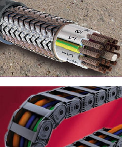 power cable / armored / round / halogen-free