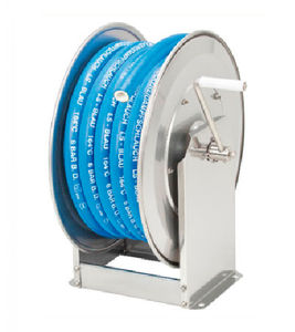 hose reel / hand crank / stainless steel