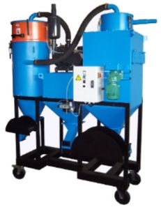 dry vacuum cleaner / single-phase / industrial / mobile