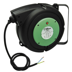 cable reel / self-retracting / transportable / plastic