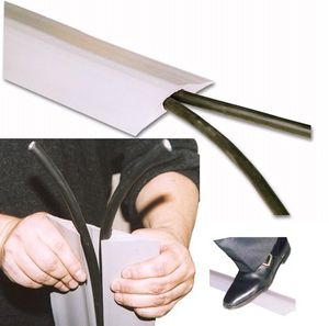 floor-mounted cable protector / PVC