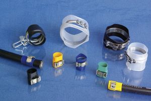 plastic collar clamp / spring