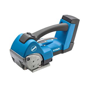 battery-powered strapping tool / for PP-PET straps