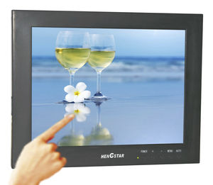 LCD/TFT monitor / with touchscreen / 1024 x 768 / panel-mount