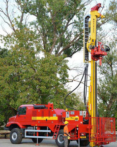crawler drilling rig / truck-mounted / hydraulic / reverse circulation