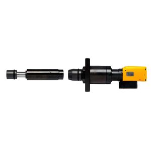 pneumatic nutrunner / straight / with shut-off clutch