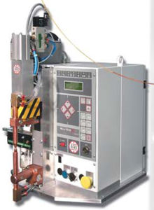 spot welding machine / AC / semi-automatic / bench-top