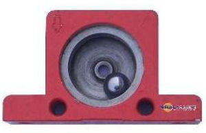 pneumatic vibrator / ball / aluminum