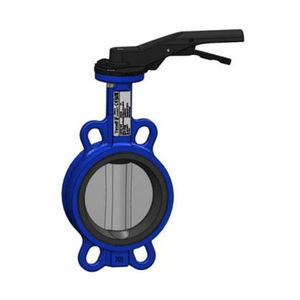 butterfly valve / lever / for water / for air
