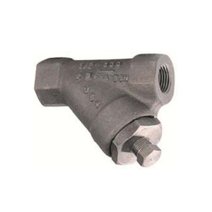 Y-strainer filter / steam / for high-pressure applications / steel