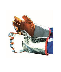 welding gloves / heat-resistant / aluminized