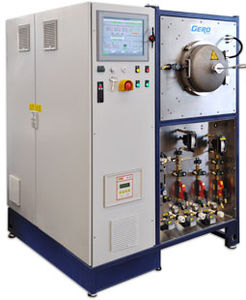 retort furnace / annealing / gas-fired / vacuum