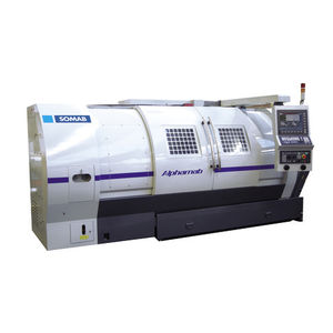 CNC lathe / 3-axis / 2-axis / inclined bed