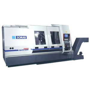 CNC lathe / 4-axis / inclined bed / universal
