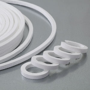 braided PTFE packing / chemical-resistant / for valves / for the chemical industry