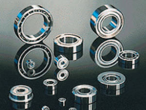 ball bearing / radial / stainless steel / precision