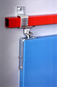 sliding doors / metal / indoor / industrial