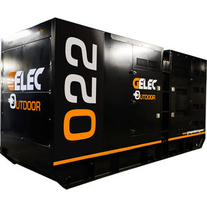 outdoor generator set / three-phase / diesel / stationary