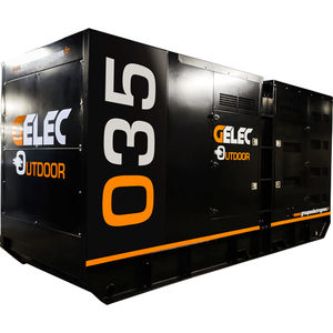 outdoor generator set / three-phase / diesel / stationary