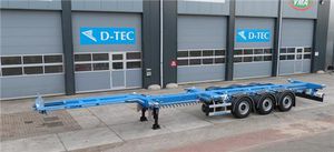 container semi-trailer / 3-axle