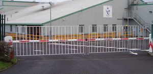 parking barrier / lifting / aluminum