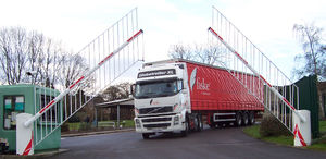 parking barrier / lifting / aluminum