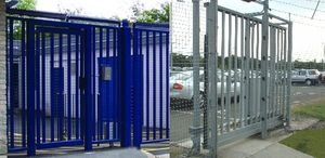 pedestrian gate / rotating / automatic / manual