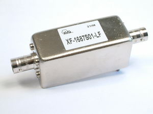 input EMI filter / with BNC connector