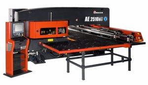 automatic punching machine / servo-electric / for metal sheets / forming