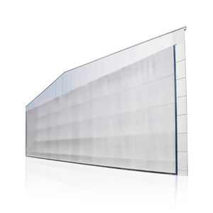 civil and military aviation doors / fold-up / steel / fabric