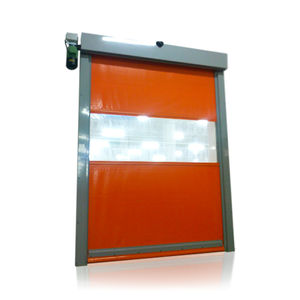 roll-up doors / fabric / PVC / industrial