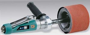handheld sander-polisher / pneumatic / brush