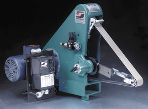surface grinding machine / for metal sheets / PLC-controlled