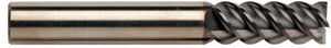 solid milling cutter / roughing / HSC / 4-flute