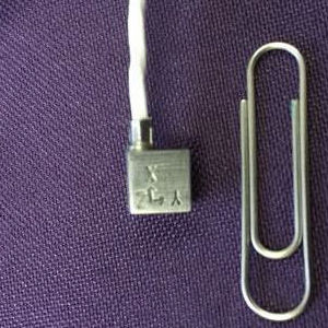 triaxial accelerometer / piezoelectric / rugged / miniature