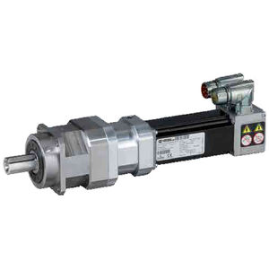 AC servo-gearmotor / coaxial / planetary / compact