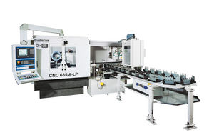 external cylindrical grinding machine / for metal sheets / CNC