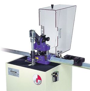 manual punching and cutting machine / pneumatic / for DIN rail / shearing