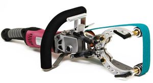 handheld polishing grinder / electric / compact