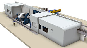 CNC machining center / 3-axis / horizontal / high-performance